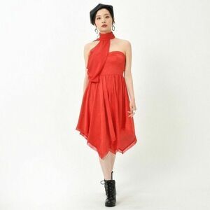 CRUELLA RULES Her Universe Live Red Evening Dinner Party Dress 3XL Disney Parks